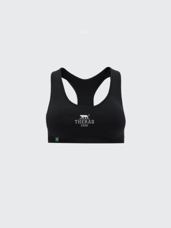 'Eldoret' ā THERAS ZaireĀ® Womenās Running Compression Top ā Black