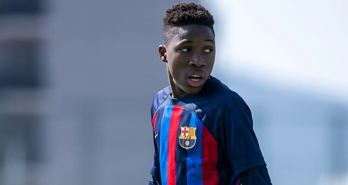 𝐒𝐚𝐦𝐚 𝐍𝐨𝐦𝐨𝐤𝐨: The Lightning-Fast Winger Rising Through La Masia's Ranks