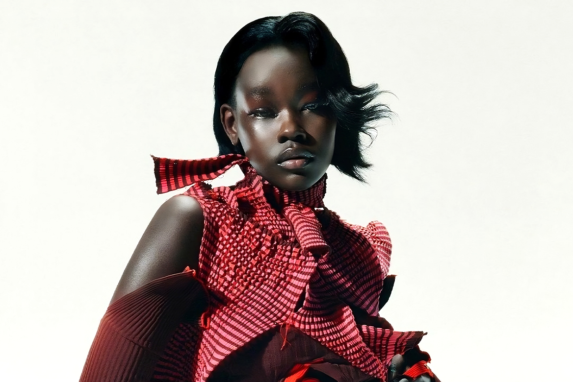 𝐀𝐣𝐨𝐤 𝐃𝐚𝐢𝐧𝐠: The South Sudanese-Italian Muse in the New Era of Luxury Fashion