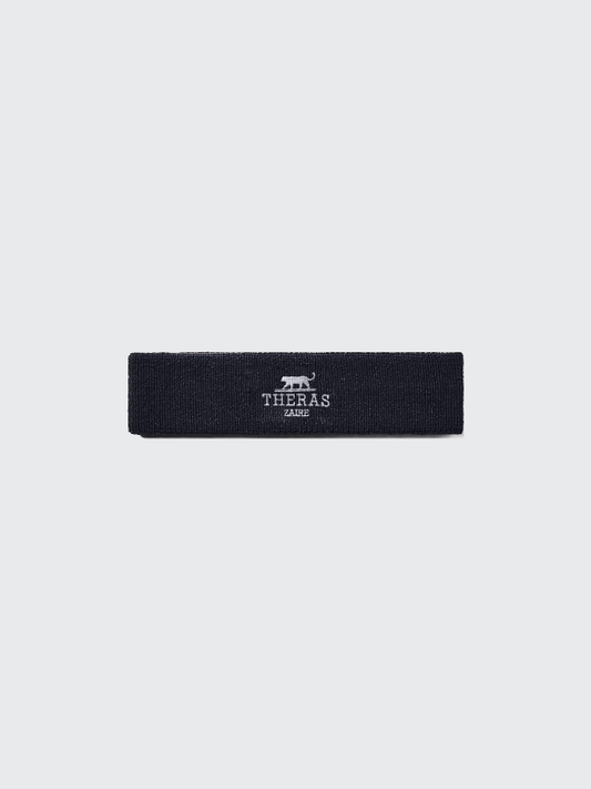 "Zaire" Black Basketball HeadBand