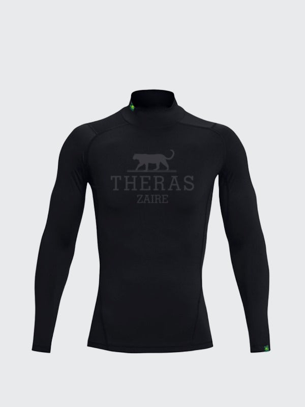THERAS Zaire® Compression Men's Black Shirt 0002