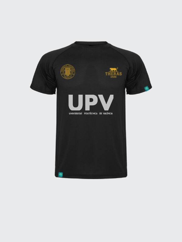 THERAS Zaire® 'UPV' Black Tee