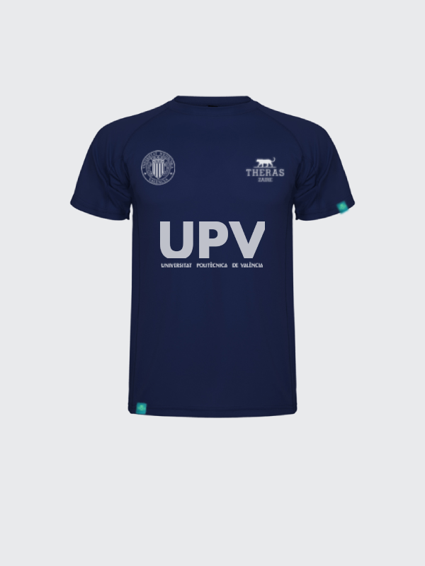 THERAS Zaire® 'UPV' Navy Tee