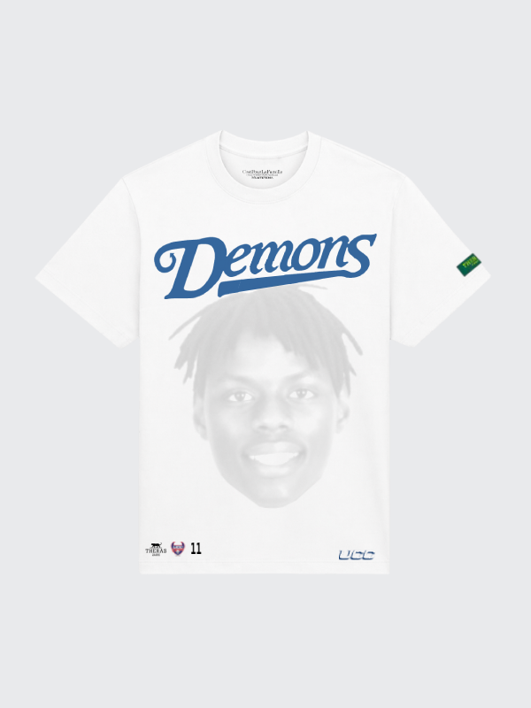 THERAS Zaire® 'Tala Fam' Blue Demons White Tee