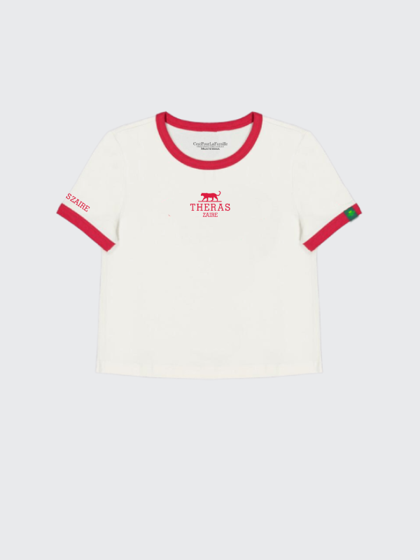 THERAS Zaire® 'Port-Gentil' White Tee