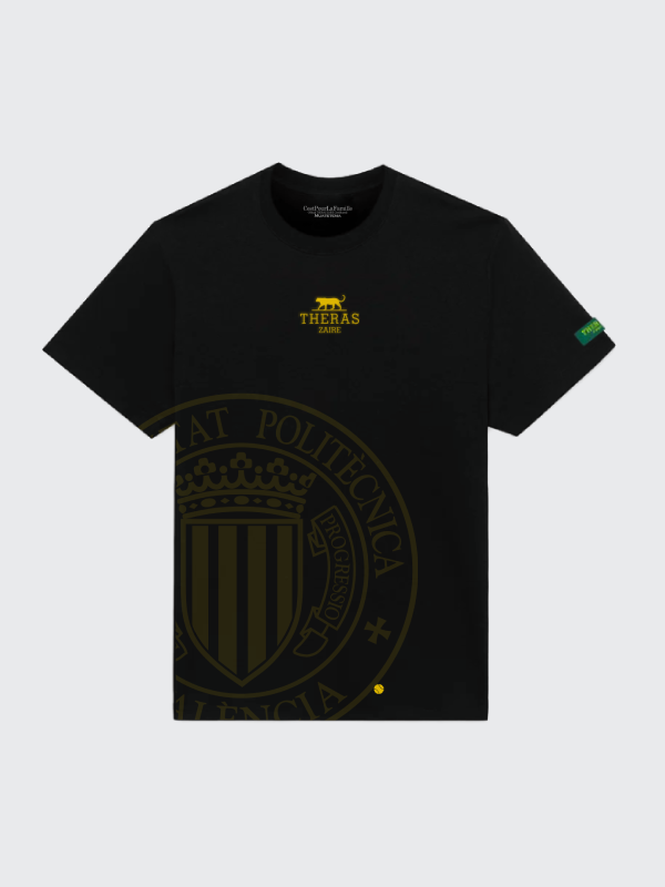 THERAS Zaire® 'UPV' Black Tee