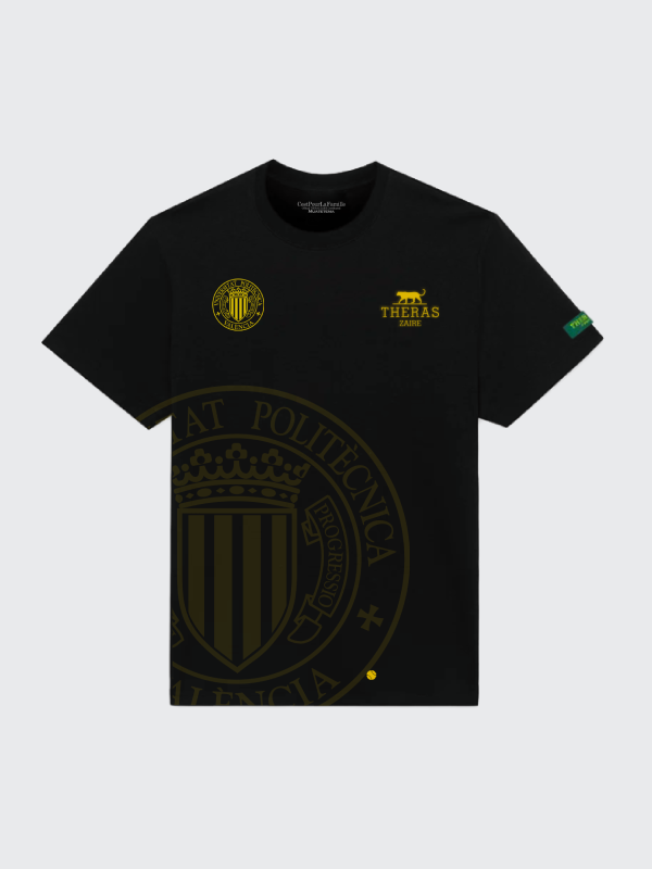 THERAS Zaire® 'UPV II' Black Tee