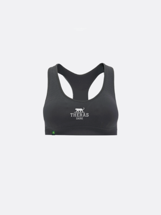 'Eldoret' – THERAS Zaire® Women’s Running Compression Top – Ebony
